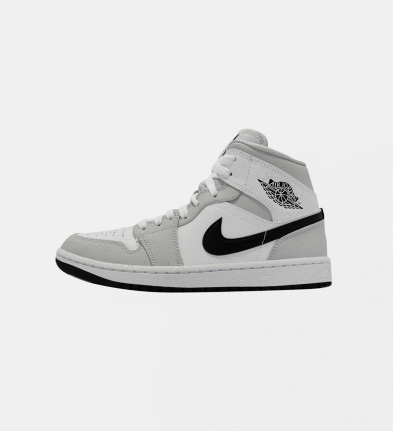 Air Jordan 1 Mid Light Smoke Grey