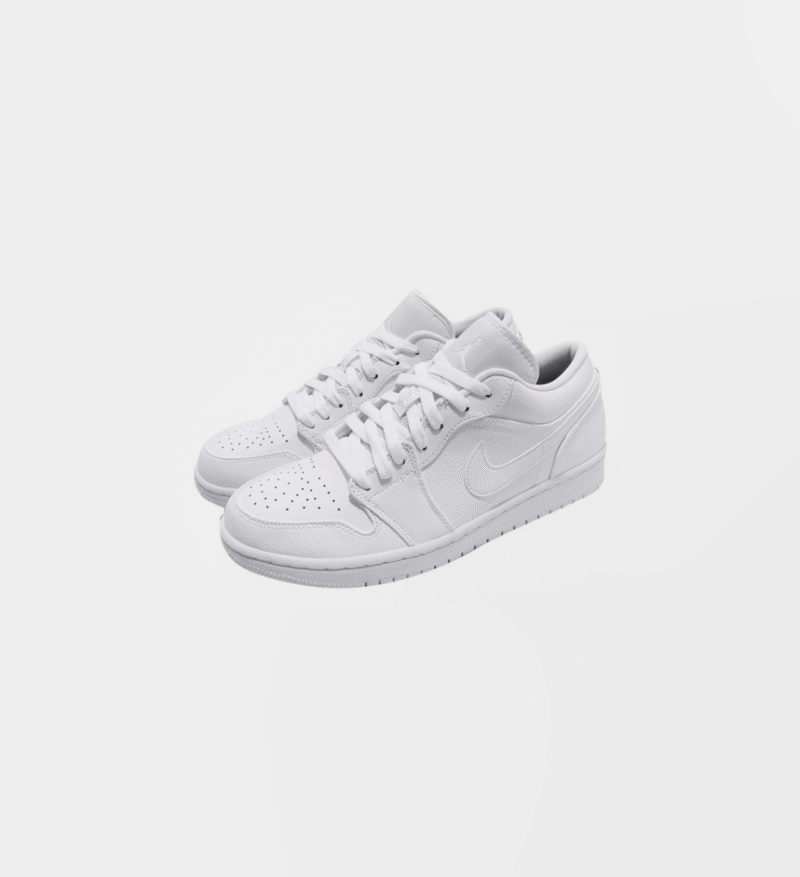 Air Jordan 1 Low Triple White