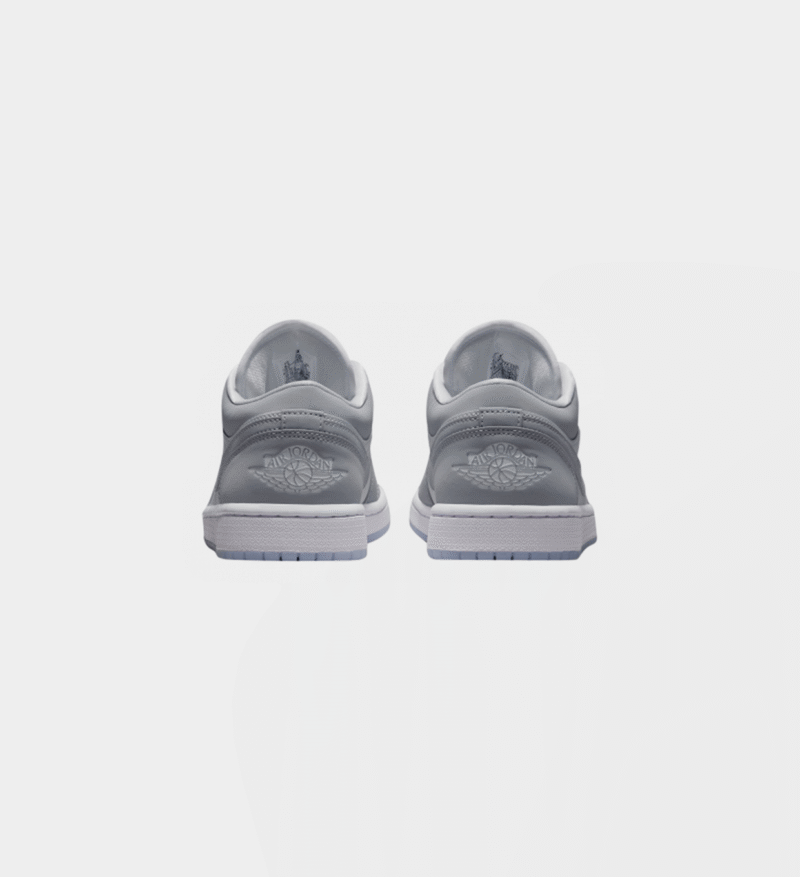 Air Jordan 1 Low WMNS White Wolf Grey Aluminum