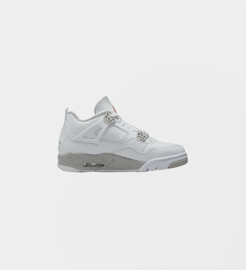 Air Jordan 4 White Oreo (Tech Grey)