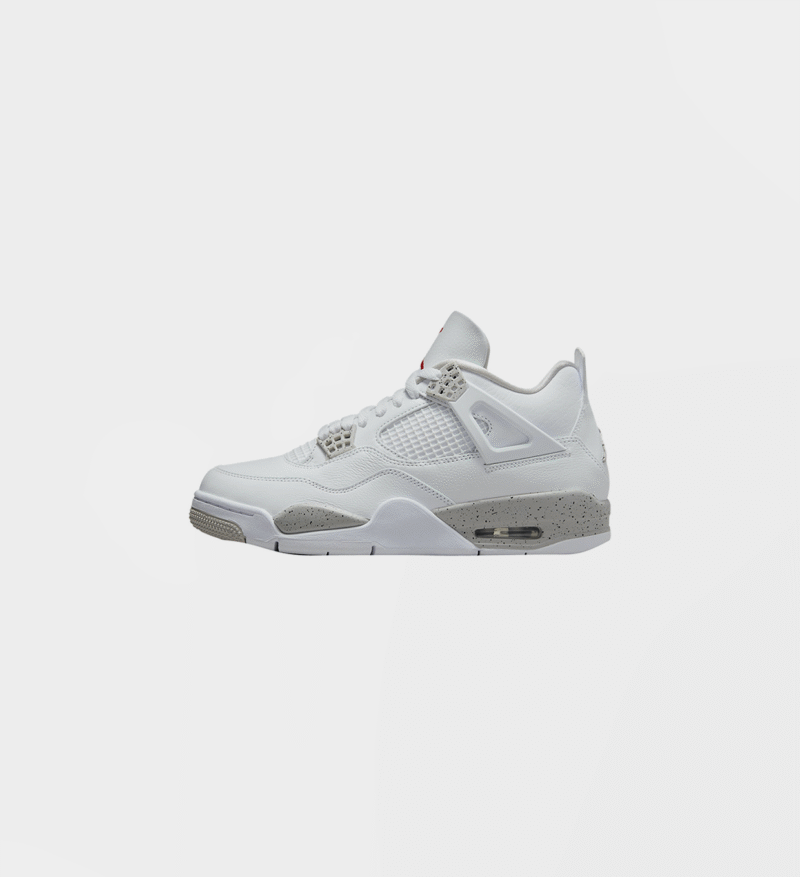 Air Jordan 4 White Oreo (Tech Grey)