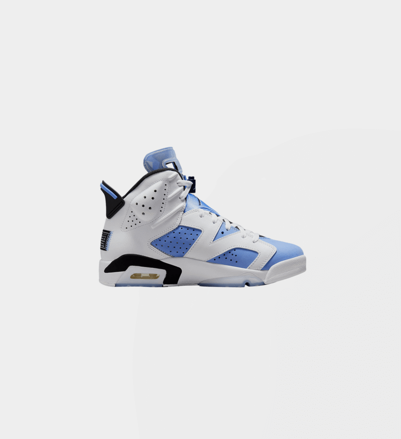 Air Jordan 6 UNC White