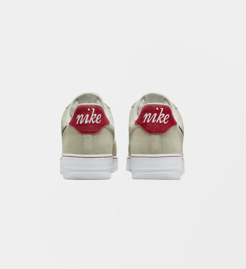 Nike Air Force 1 Low First Use Light Sail Red