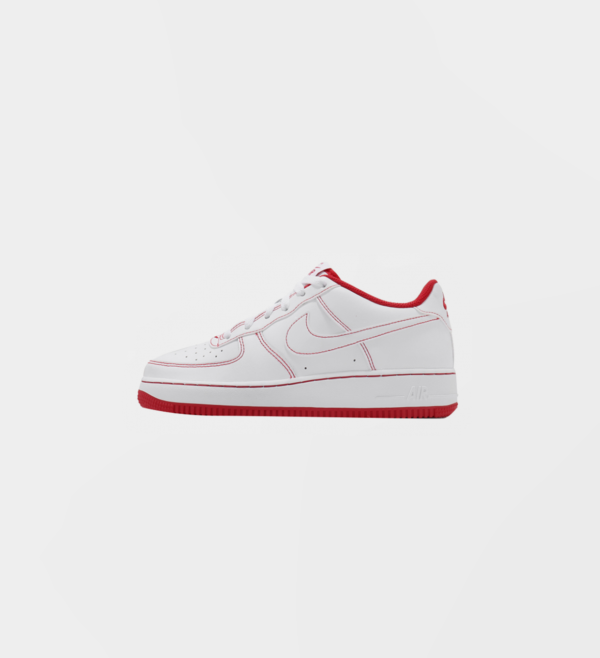ipad nike air force 1 low gs white university red 2 2
