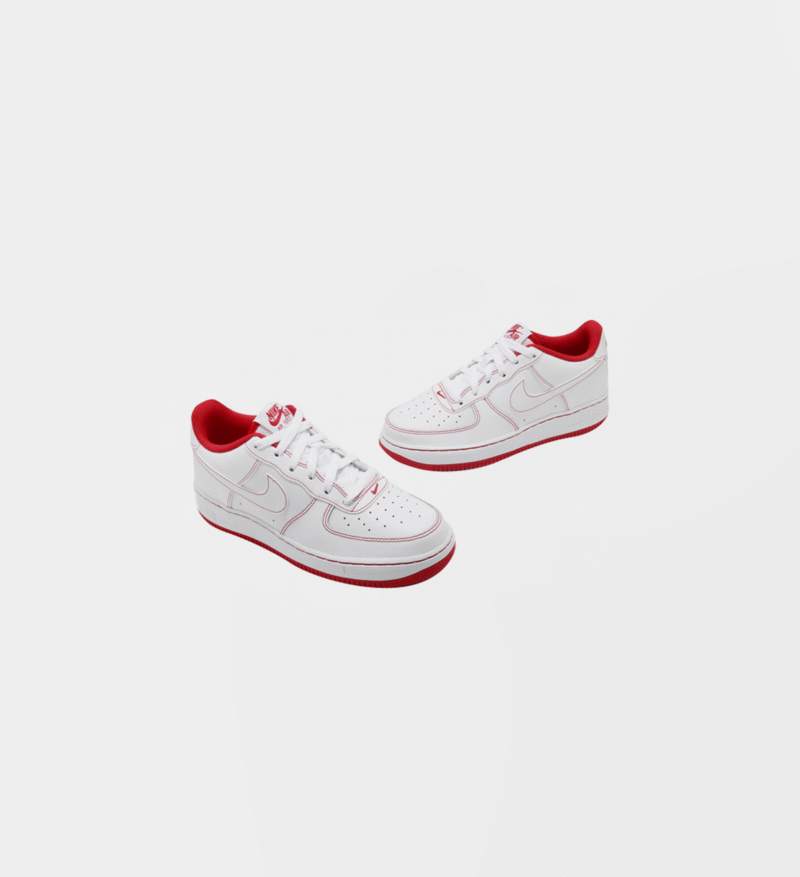 Nike Air Force 1 Low GS White University Red