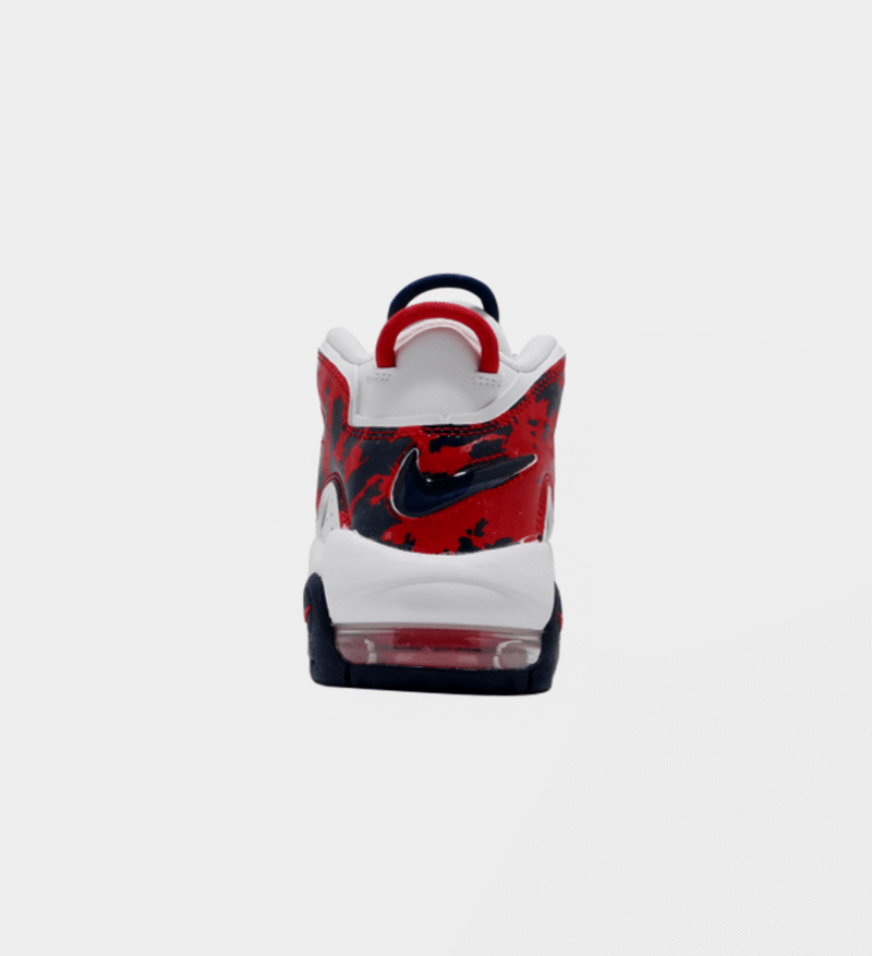 Nike Air More Uptempo GS White University Red Blue Void