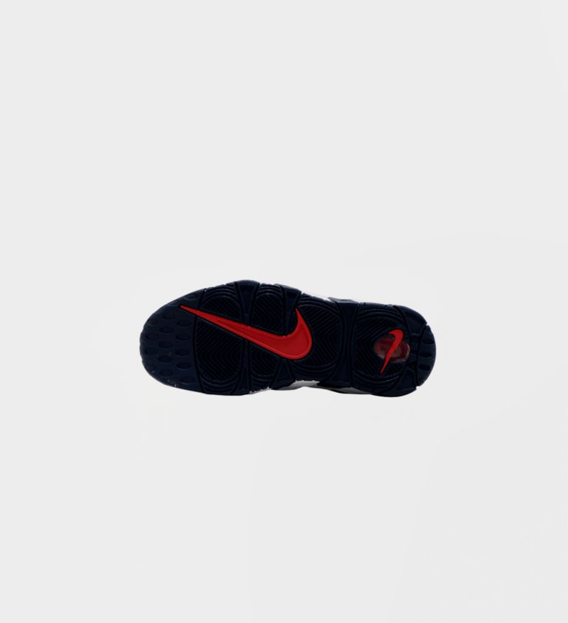 Nike Air More Uptempo GS White University Red Blue Void