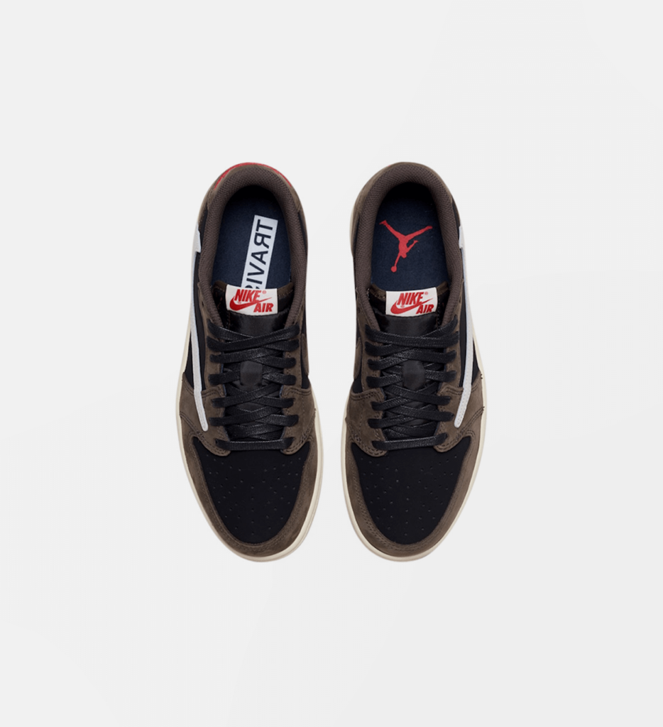 travis scott x air jordan 1 low dark mocha