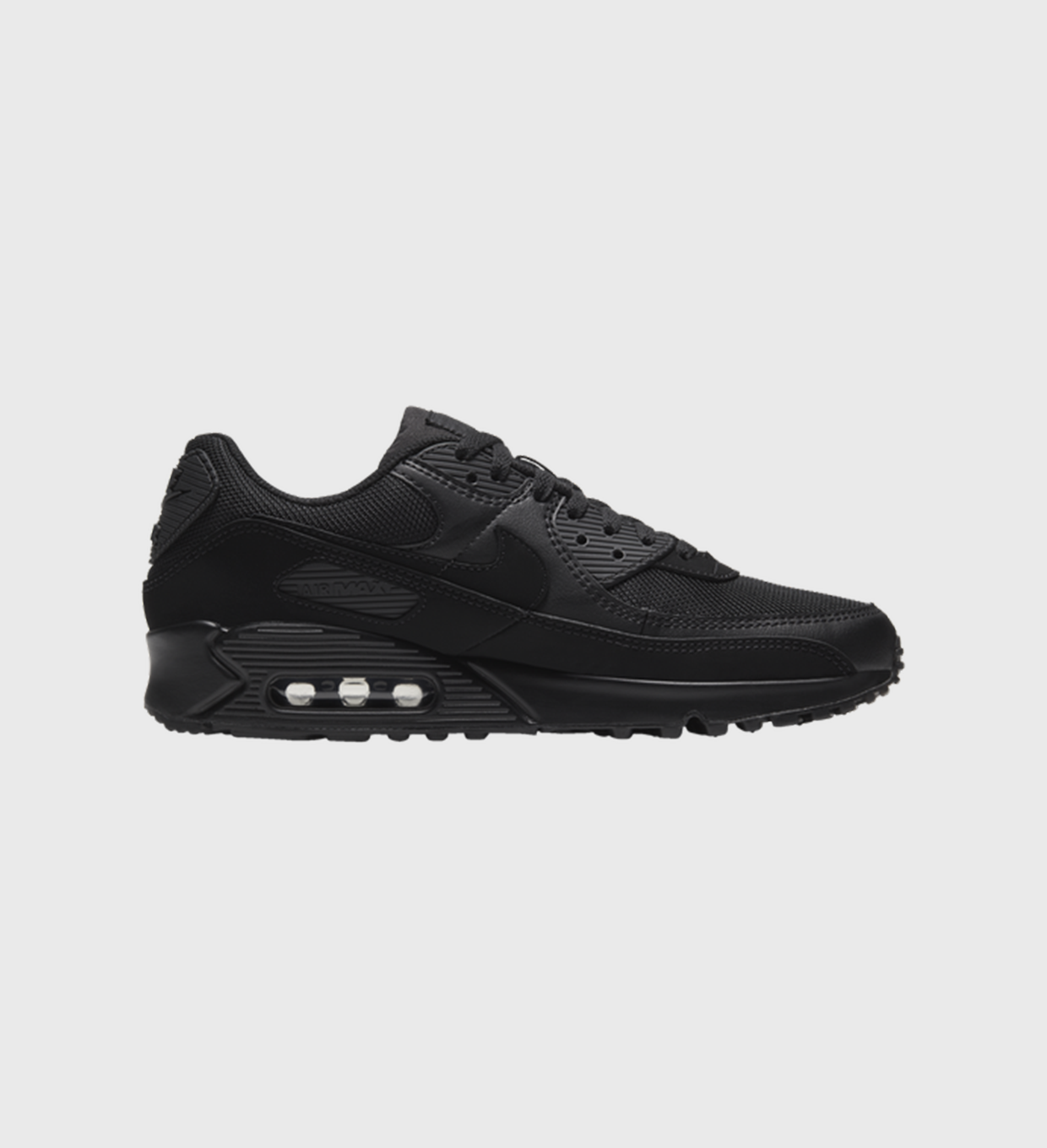 Nike AirMax 90 Triple Black | Cherry Kicks