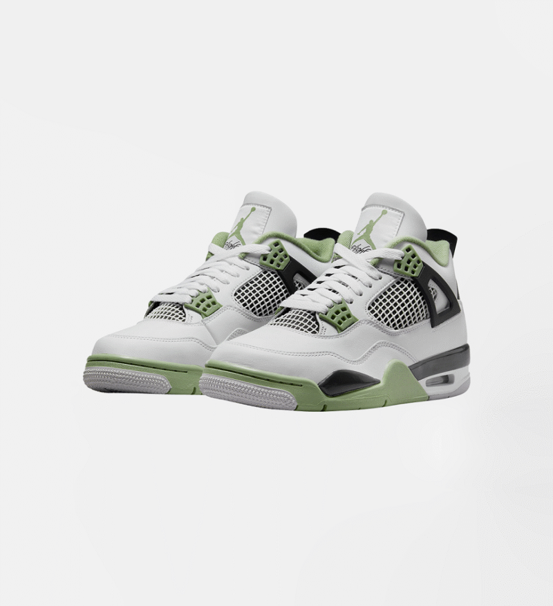 Air Jordan 4 Oil Green (Seafoam)
