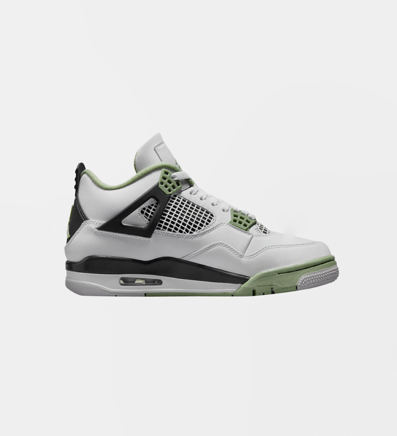Air Jordan 4 Oil Green (Seafoam)
