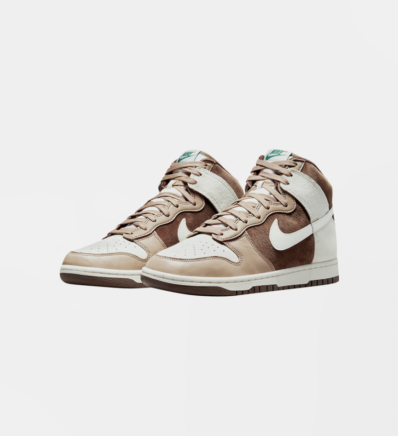 Nike Dunk High Light Chocolate