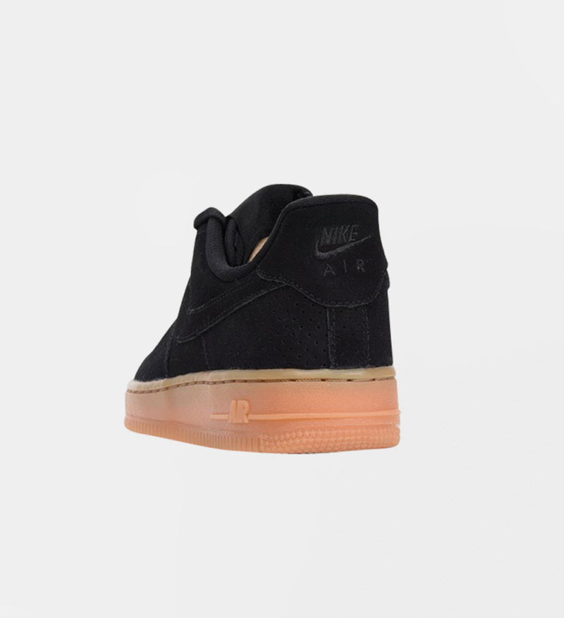 Air Force 1 Low Black Suede