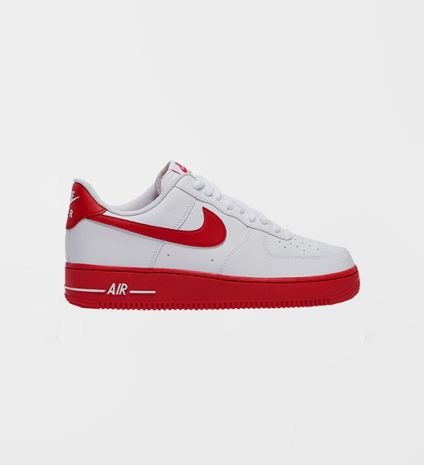 nike air force 1 low white university red 2