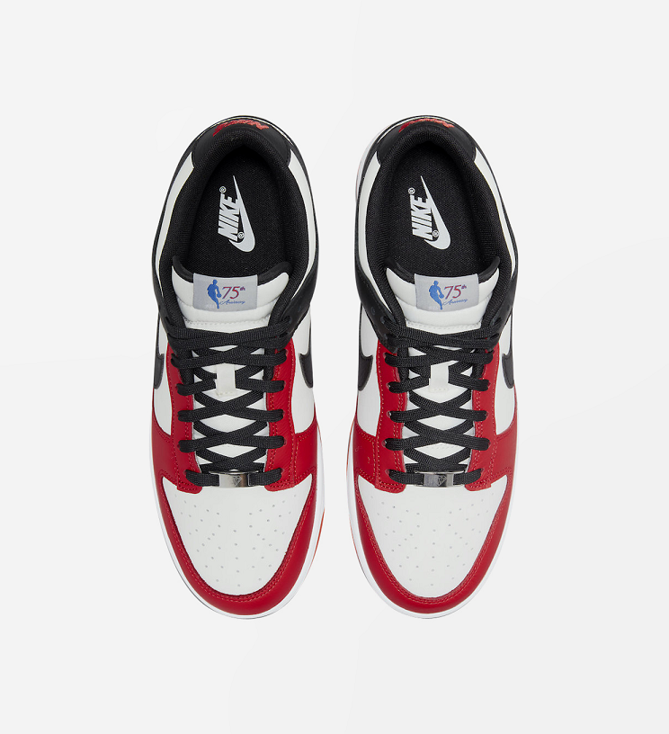 NBA X Nike Dunk Low EMB 75th Anniversary Chicago