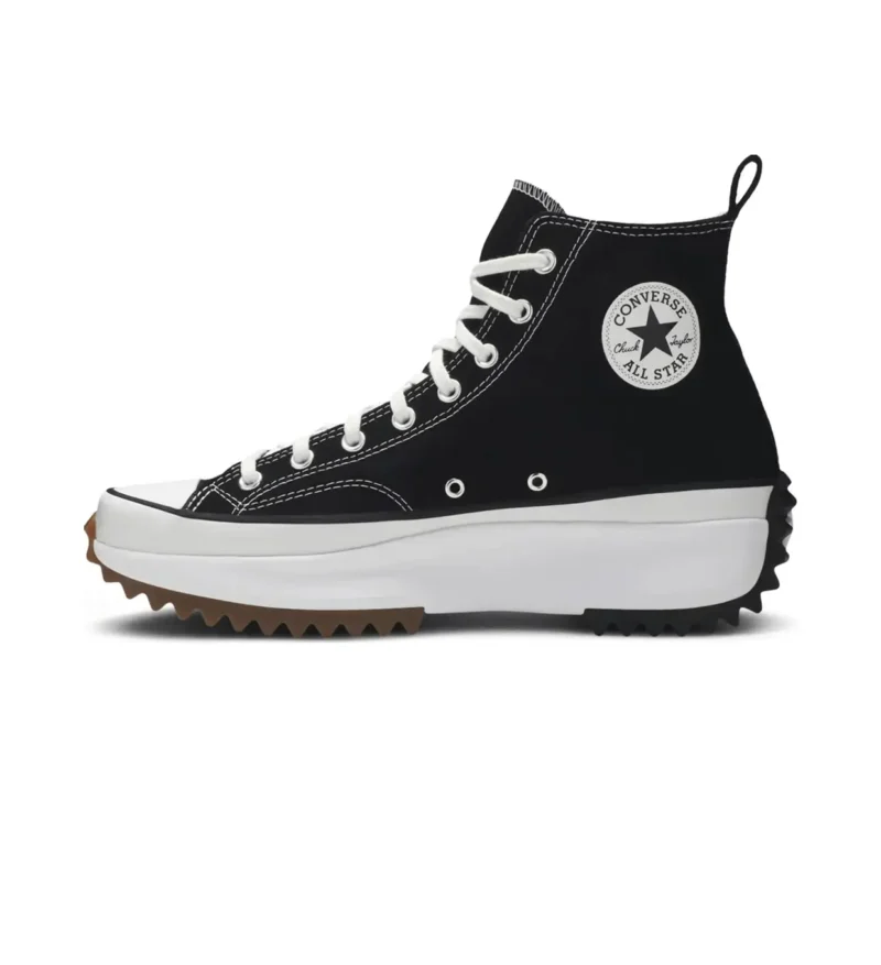 Run Star Hi Black Converse