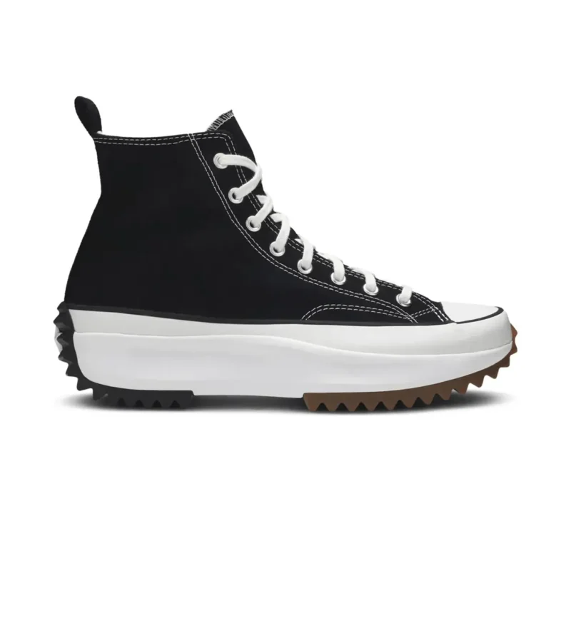 Run Star Hi Black Converse