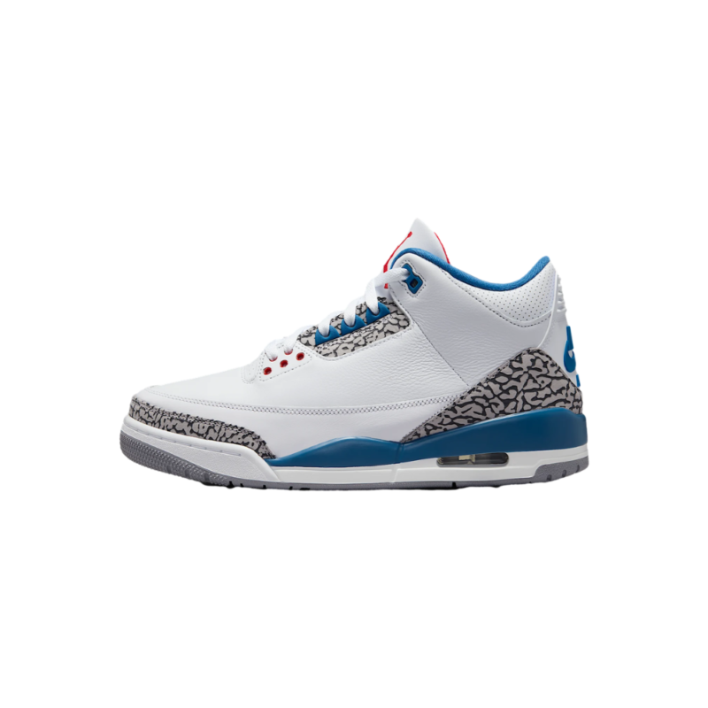 Air Jordan 3 White / True Blue