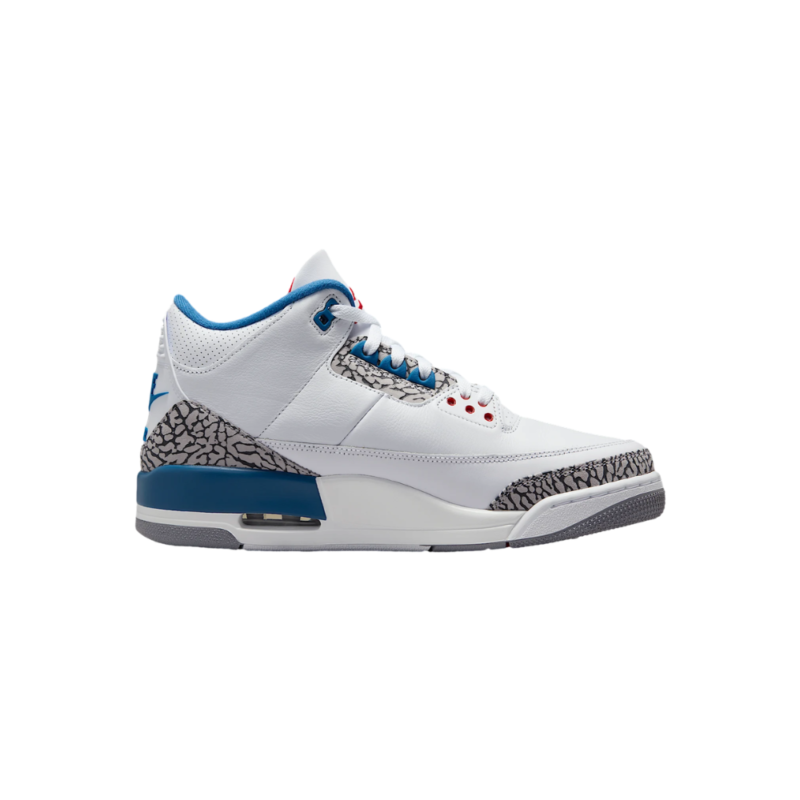Air Jordan 3 White / True Blue